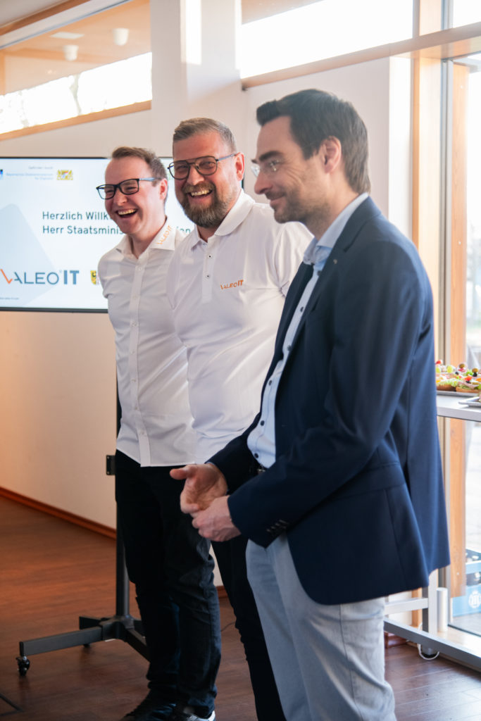 besuch staatminister mehring valeoit 2 | VALEO IT Services International