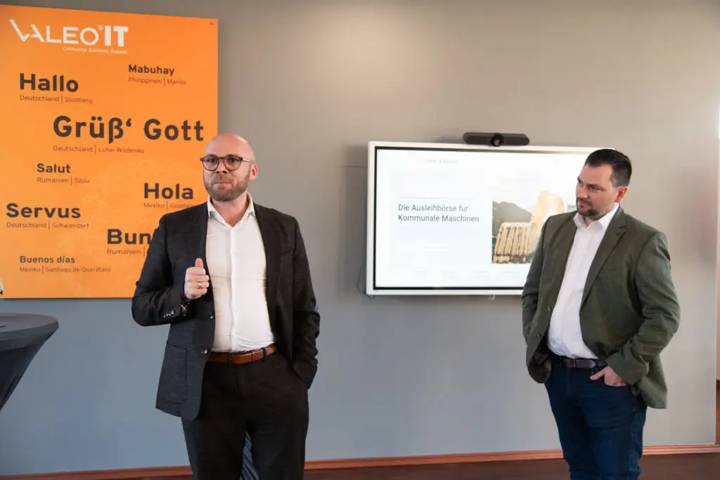 besuch staatminister mehring valeoit 4 | VALEO IT Services International