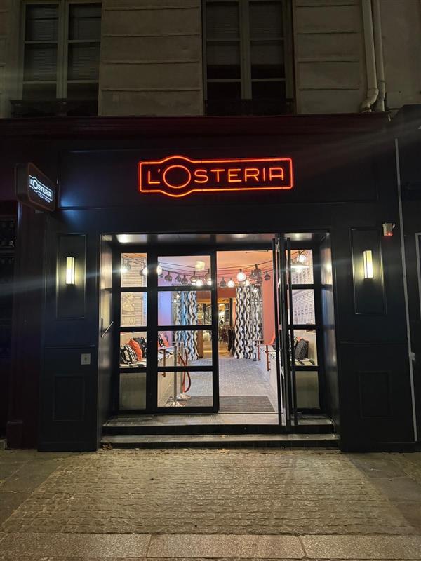 Neueröffnung L’Osteria Paris | VALEO IT Services International Aufbau LOsteria Paris 1 | VALEO IT Services International